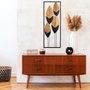 Wallity Accesorio Decorativo de Pared de Metal Multicolor